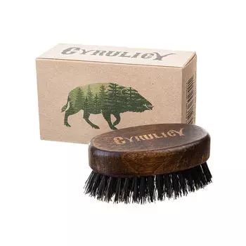 Cyrulicy натуральная картечь для расчесывания бороды и массажа лица, 1 шт.