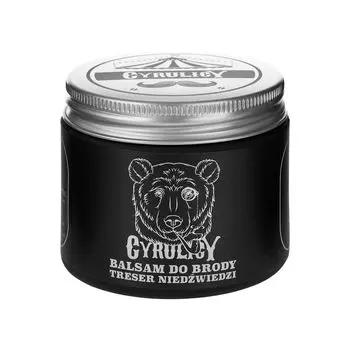 Cyrulicy Treser Niedwiedzi натуральный питательный бальзам для укладки бороды, 50 мл