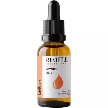 Cys гликолевая кислота 30 мл отшелушивающий раствор с Aha для ухода за кожей, склонной к акне - белый, Revuele