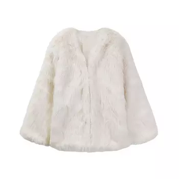 Czmo Женский Мех, Хаки