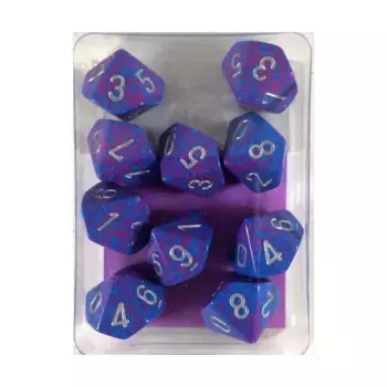 d10 Серебряная Тетра (10), Dice - Speckled - d10 & d20 (Chessex)