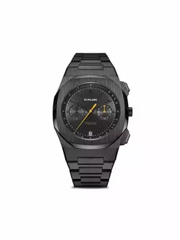 D1 Milano наручные часы Chronograph Bracelet 41.5 мм, черный