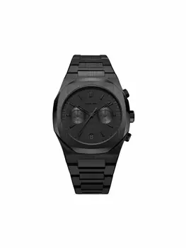 D1 Milano наручные часы Chronograph Shadow 41.5 мм, черный