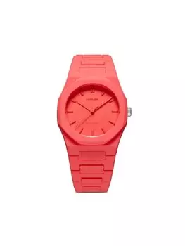 D1 Milano наручные часы Polycarbon 37 мм, розовый