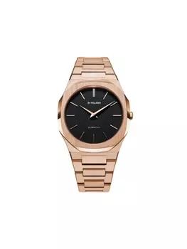 D1 Milano наручные часы Ultra Thin 40 мм, черный
