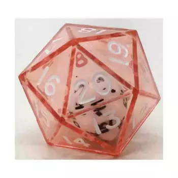d20 Двойные кубики — красный с белым, Dice - Double & Triple (Koplow)