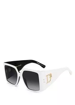 D2 0096/s женские солнцезащитные очки белого цвета из ацетата Dsquared2