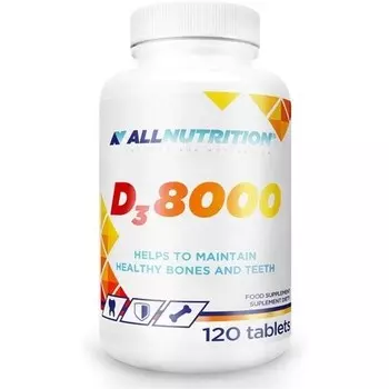Д3 8000 120 таблеток, Allnutrition