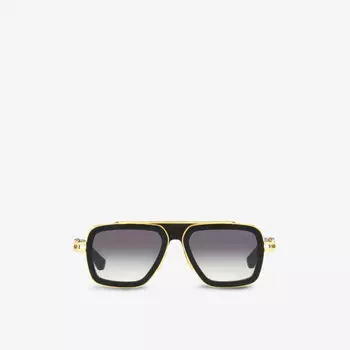 D4000397 Солнцезащитные очки LXN-EVO из ацетата квадратной формы Dita, черный