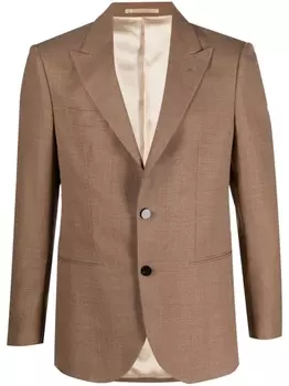 D4.0 пиджак из вирджинской шерсти, коричневый