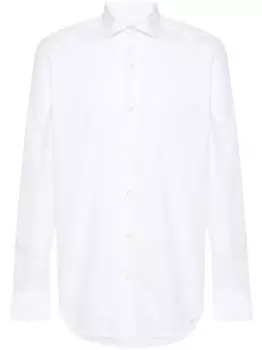 D4.0 полупрозрачная рубашка, белый