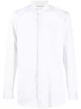 D4.0 рубашка узкого кроя, серый