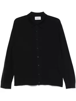 D4.0 шерстяной кардиган, синий