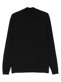 D4.0 шерстяной свитер, черный