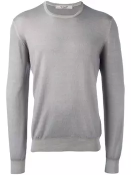 D4.0 вязаный джемпер, серый