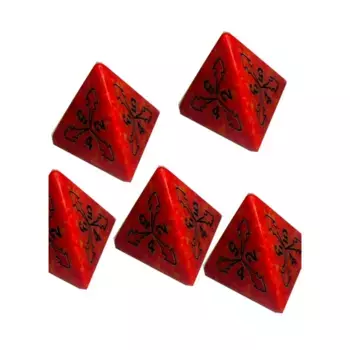 d4 Магическая стрела (5), Assorted Dice (Just Games Rochester)