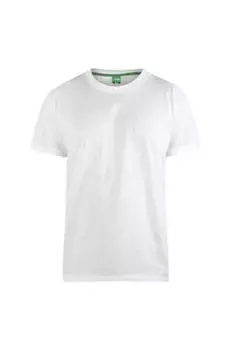 D555e Футболка Kingsize Flyers-1 с круглым вырезом Duke Clothing, белый