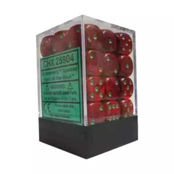 d6 12мм Клубника (36), Dice - Speckled - d6 12mm (Chessex)