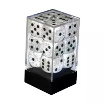 d6 16 мм Арктический камуфляж (12), Dice - Speckled - d6 16mm (Chessex)