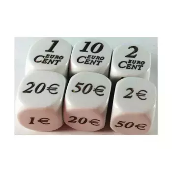 d6 20-миллиметровые игральные кости евро (6), Dice - Symbols, Functional & Unique Dice