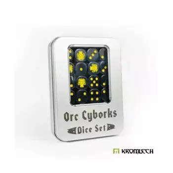 d6 Набор кубиков орков-киборков (24), Battle Dice (Kromlech)