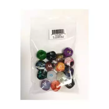 d7 — Полный набор всех специальных цветов (15), DCC & Specialty Dice Packs