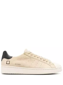 D.A.T.E. кеды Base на шнуровке, нейтральный цвет