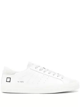 D.A.T.E. кроссовки с тисненым логотипом, нейтральный цвет