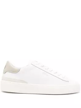 D.A.T.E. кроссовки с тисненым логотипом, белый