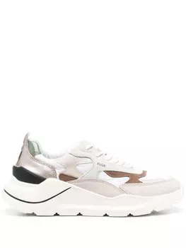 D.A.T.E. кроссовки в стиле колор-блок, белый