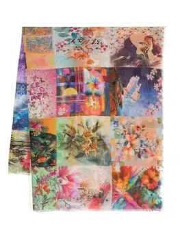 D'Aniello шарф Perla, зеленый