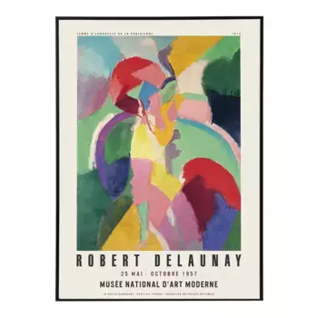 D'Art Print Mod Delaunay PSTR Studio + Frame Home Office El Corte Ingls