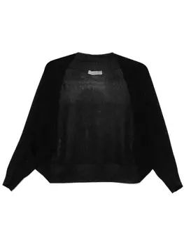 D.Exterior кардиган с эффектом металлик, черный