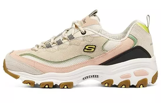 D"Lites 1.0 Кроссовки Lifestyle женские с низким верхом цвета коралл Skechers