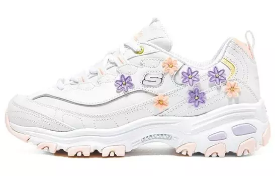 D"Lites 1.0 Кроссовки Lifestyle женские с низким верхом белого цвета Skechers