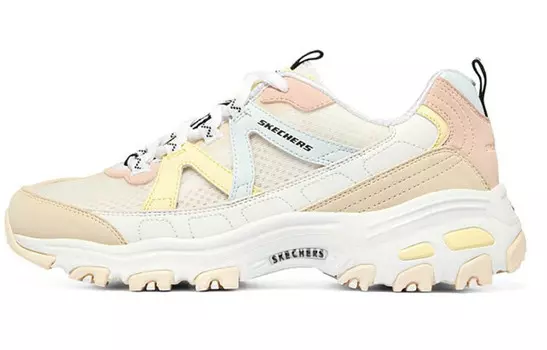 D"Lites 1.0 Кроссовки Lifestyle женские с низким верхом, белые/разноцветные Skechers