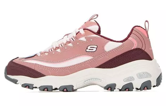 D"Lites 1.0 Кроссовки Lifestyle женские с низким верхом розового цвета Skechers