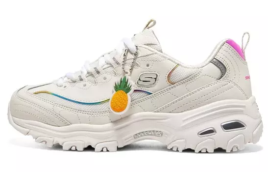 D"Lites 1.0 Кроссовки Lifestyle женские с низким верхом белого цвета Skechers