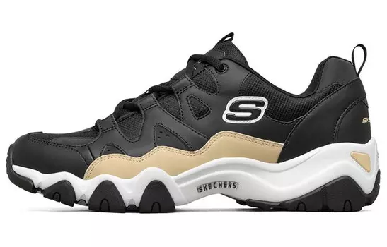 D"LITES 2.0 Кроссовки для мужчин с низким верхом, черного/белого цвета Skechers
