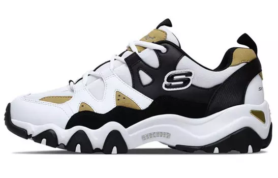 D"LITES 2.0 Кроссовки для мужчин с низким верхом, белые, черные, желтые Skechers