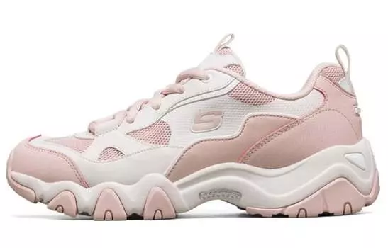 D"LITES 2.0 Кроссовки для женщин с низким верхом, розовые/светло-розовые Skechers