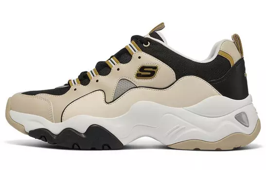 D"LITES 3.0 Кроссовки для мужчин с низким верхом, серо-коричневые/черные Skechers