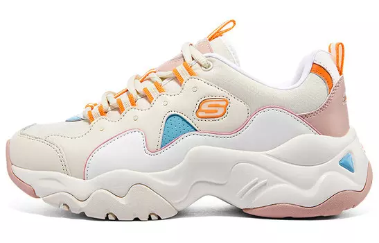 D"LITES 3.0 Кроссовки Lifestyle женские с низким верхом, белые/розовые Skechers