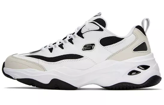 D"Lites 4.0 Кроссовки для мужчин с низким верхом белого/светло-серого цвета Skechers
