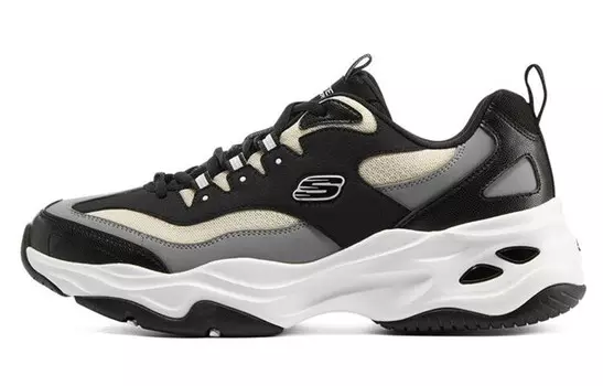 D"Lites 4.0 Кроссовки для мужчин с низким верхом, черного/белого цвета Skechers