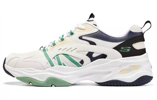 D"Lites 4.0 Кроссовки для мужчин с низким верхом, белые/многоцветные Skechers