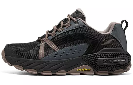 D"Lites 4.0 Кроссовки для походов и треккинга мужские с низким верхом, черный Skechers