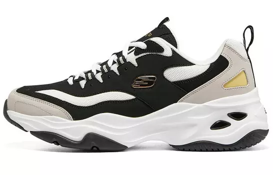 D"Lites 4.0 Кроссовки Lifestyle для мужчин с низким верхом, черные/золотые Skechers