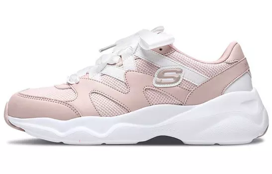 D"LITES AIRY Кроссовки женские с низким верхом розового цвета Skechers