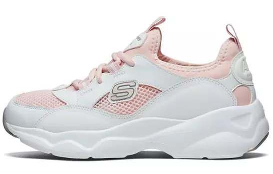 D"LITES AIRY Кроссовки женские с низким верхом, светло-розовые, белые Skechers